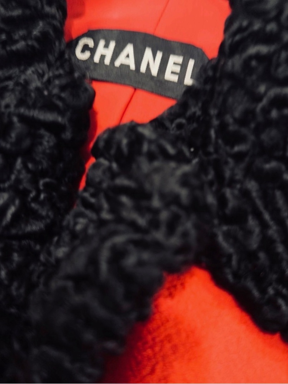 CHANEL 2 HAUTE COUTURE Piece Red & Black Dress with Jacket Suit Ensemble FW 1986 - Picture 8 of 16